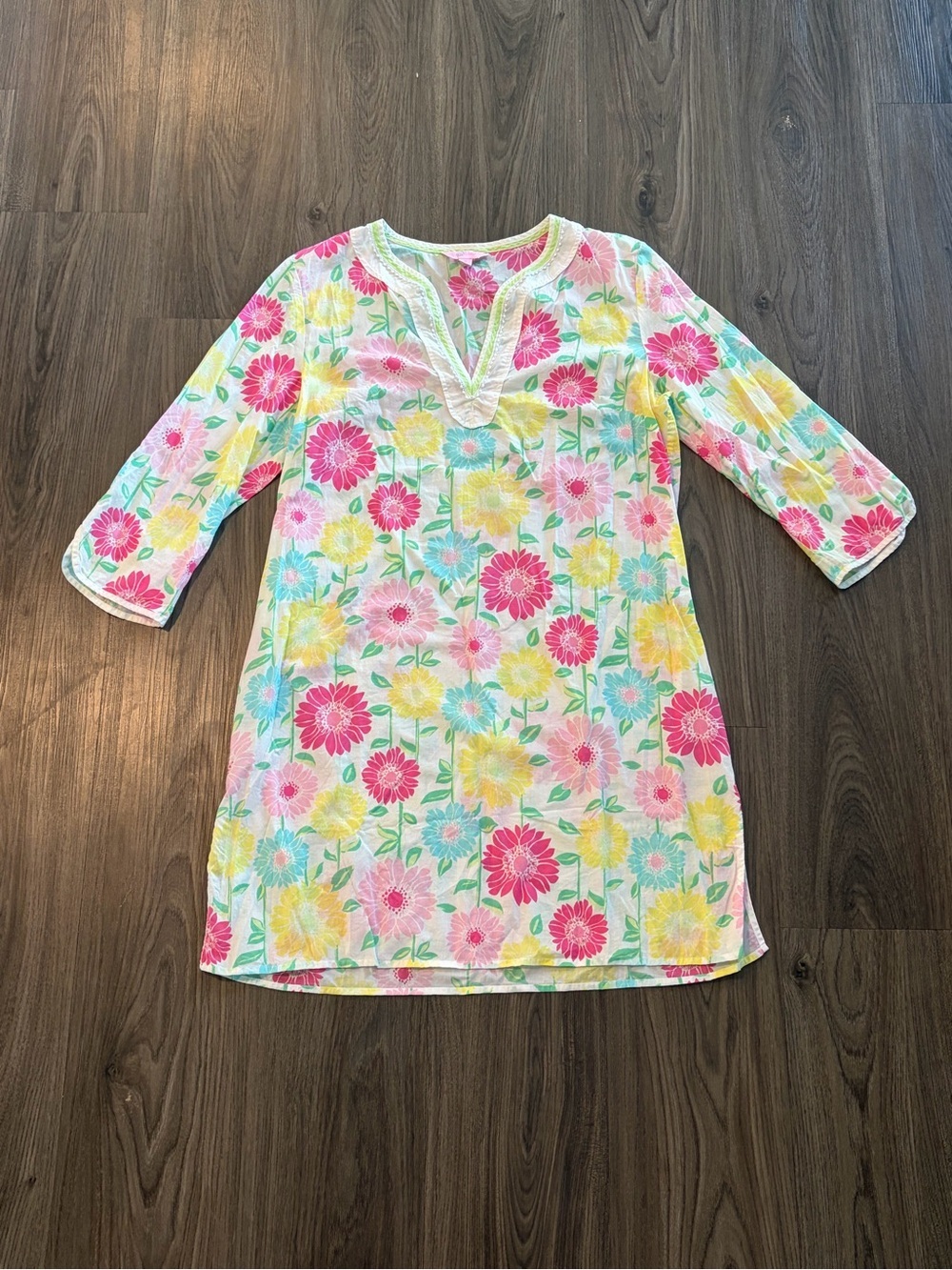 Lilly Pulitzer Floral Swim Cover-up Dress - Picture 2 of 5